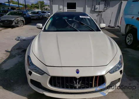 2014 Maserati Ghibli S z USA, uszkodzony, nr VIN ZAM57RTA9E1086058